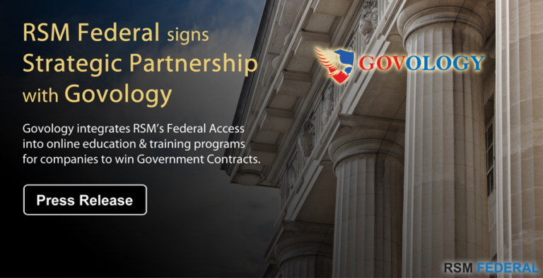 RSM Federal Signs Strategic Partnership with Govology