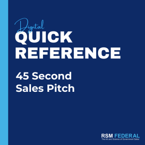 45-Second Sales Pitch