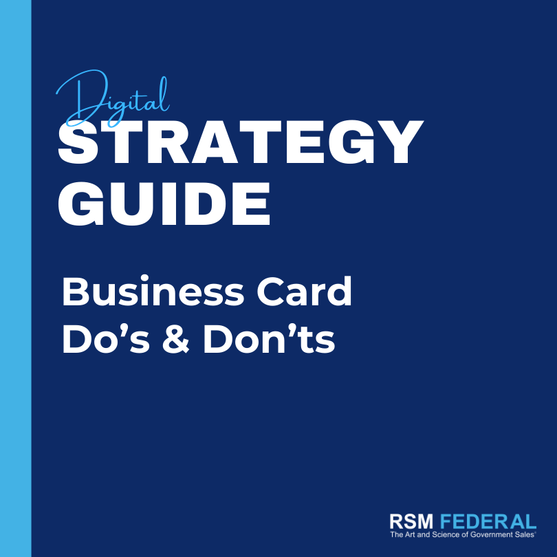Make sure your business card design is crisp, mature, and communicates the right value.