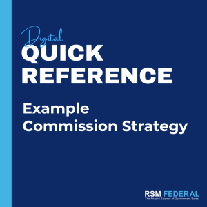 Example Commission Strategy