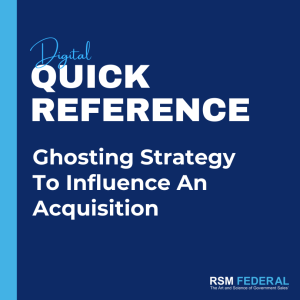 Ghosting Requirements to Influence an Acquisition