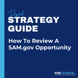 How to Review a SAM.gov Opportunity